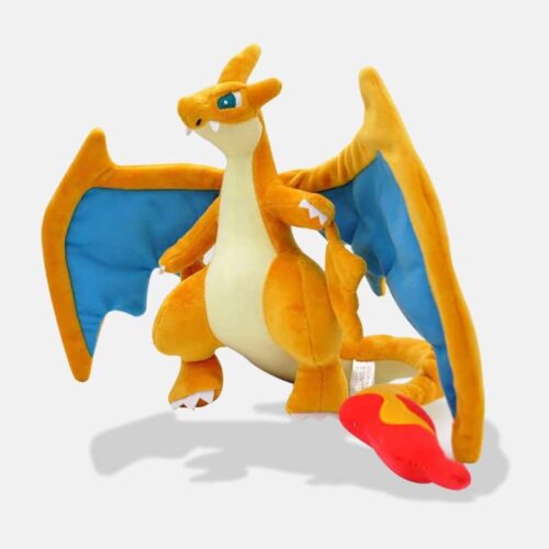 Peluche Méga Dracaufeu Y de 21,5 cm, mini peluche dracaufeu du pokémon