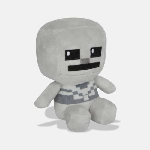 Peluche Minecraft Squelette de 26 cm, mini peluche squelette minecraft