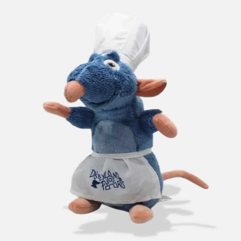 Peluche Ratatouille Ultra-Doux de 30 cm, peluche ratatouille avec tenue de cuisine
