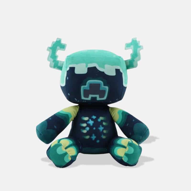 Peluche Minecraft Warden de 20 cm, mini peluche warden minecraft