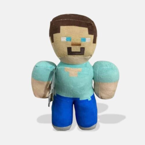 Peluche Minecraft Steve de 20 cm, mini peluche steve minecraft
