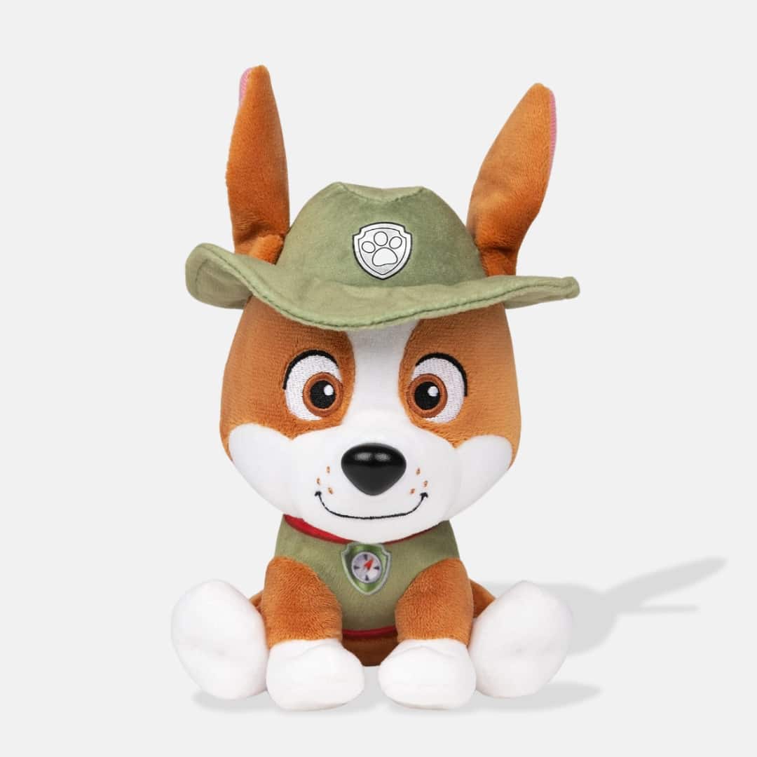 Peluche Pat' Patrouille Tracker 1 Peluche Pat' Patrouille Tracker de 15,2 cm, peluche tracker pat patrouille