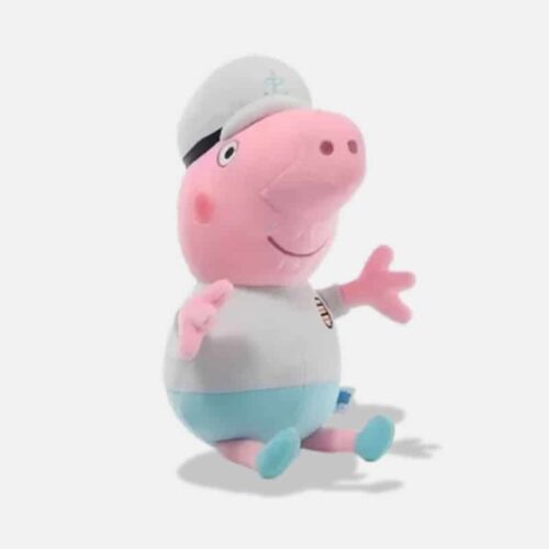 Peluche Peppa Pig Papy de 30 cm, peluche papa pig