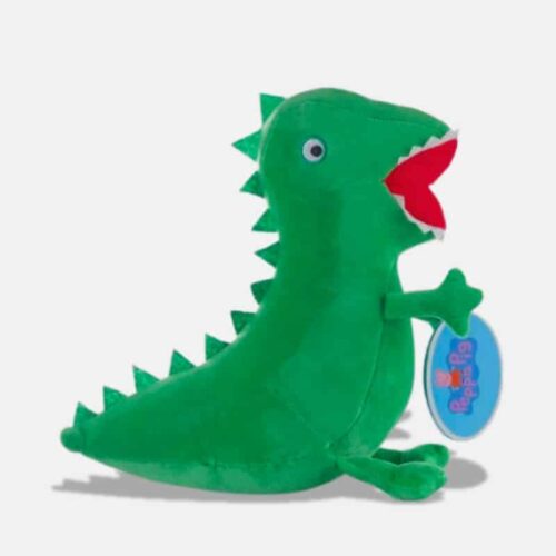 Peluche Peppa Pig M. Dinosaure de 30 cm, peluche dinosaure amusant