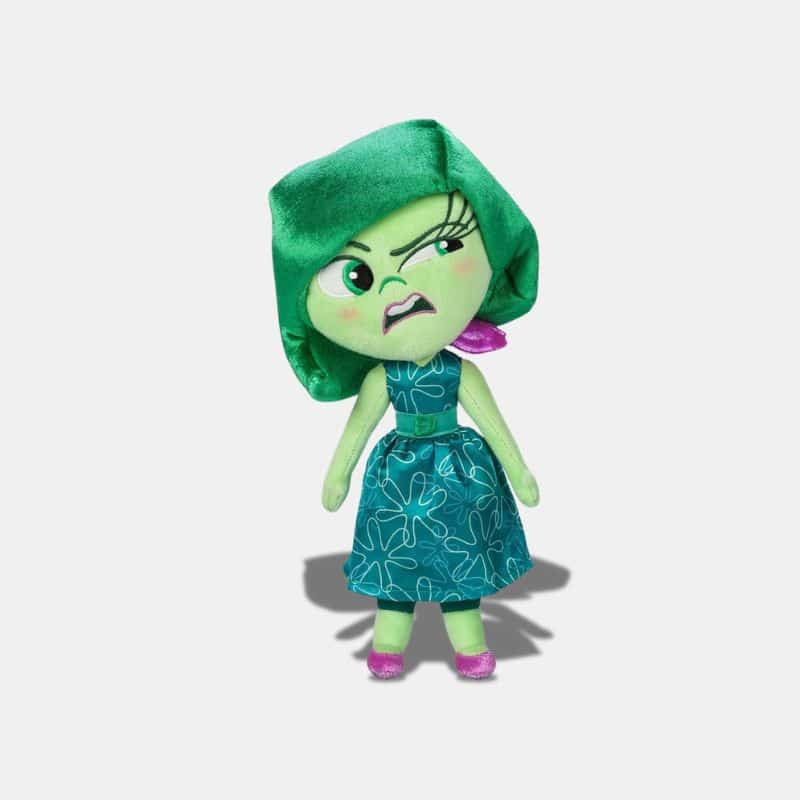 Peluche Vice Versa 2 Dégoût de 28 cm, peluche dégoût de 26 cm, mini peluche vice versa