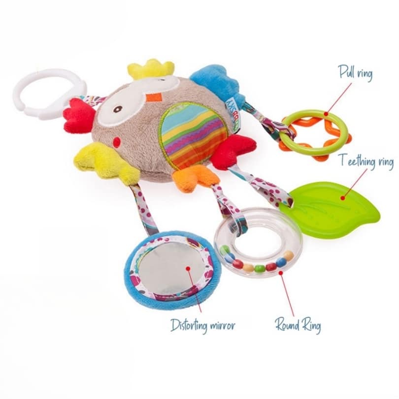 Peluche Musicale Clochette Mini Hibou 4 101