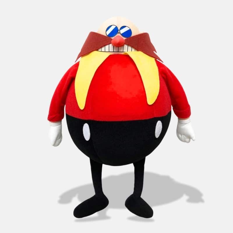 Peluche Sonic Doctor Eggman Ultra-Douce de 25 cm, mini peluche doctor eggmande 25 cm