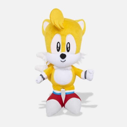 Peluche Sonic Tails de 25 cm, peluche Tails de sonic de couleur jaune