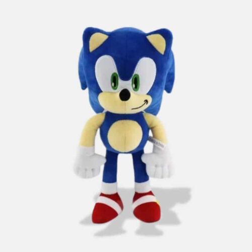 Peluche Sonic Ultra-Douce de 25 cm, mini peluche sonic