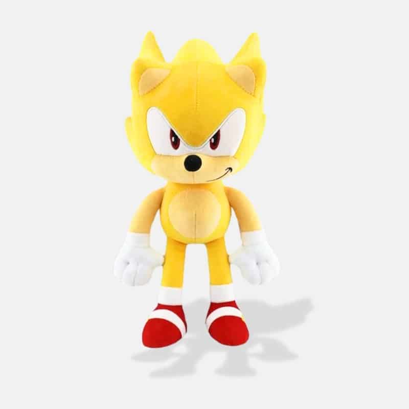 Peluche Super Sonic de 25 cm, mini peluche super sonic