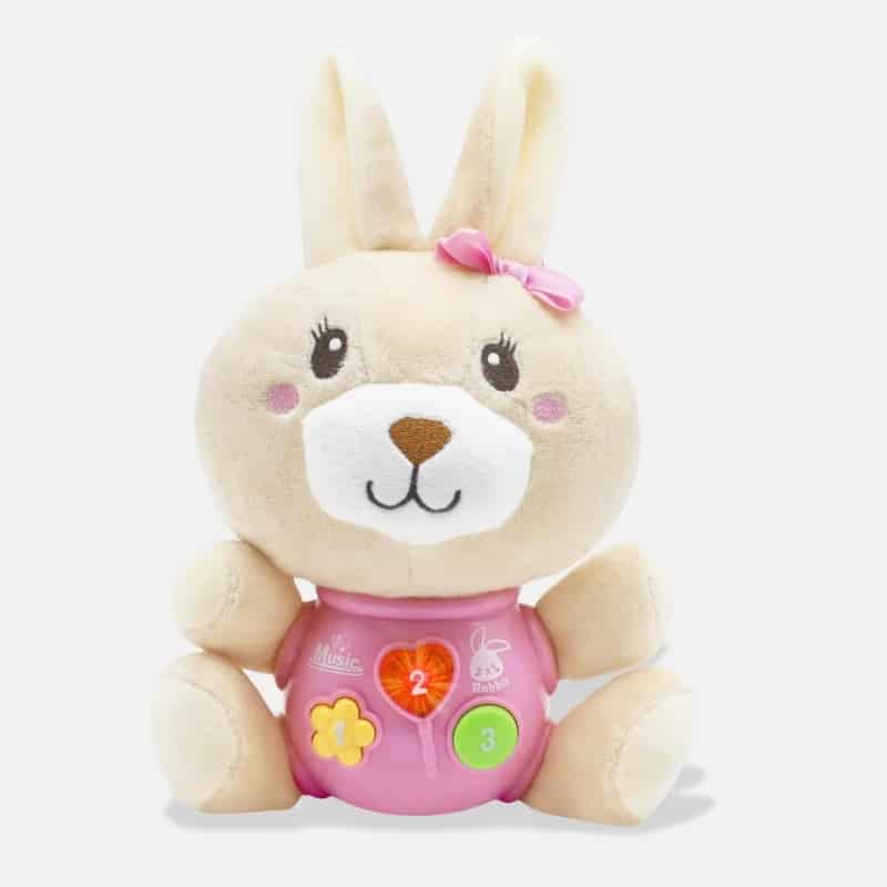 Peluche Musicale Lapin, 17,7 cm, Peluche Lapin, Peluche Musicale
