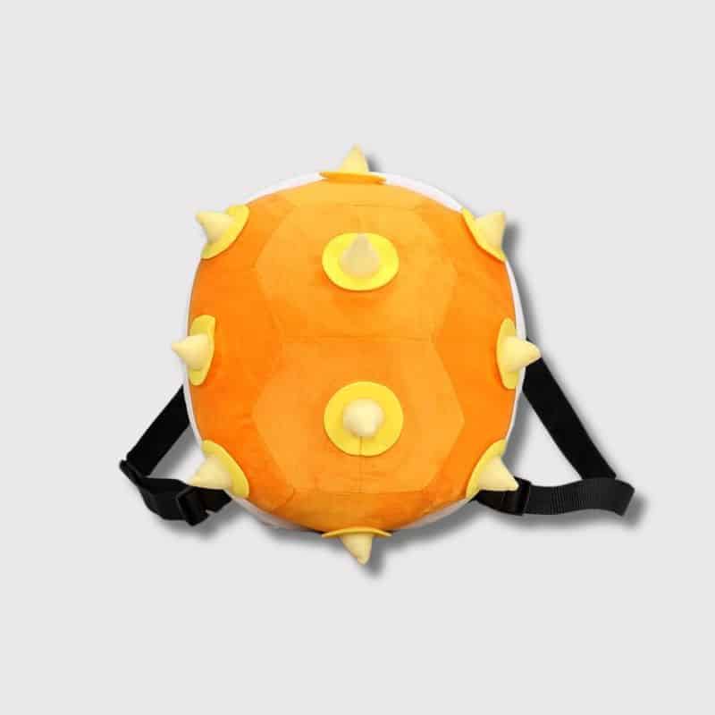 Sac À Dos Carapace Tortue Épineuse, sac à dos épineux orange de bowser Mario