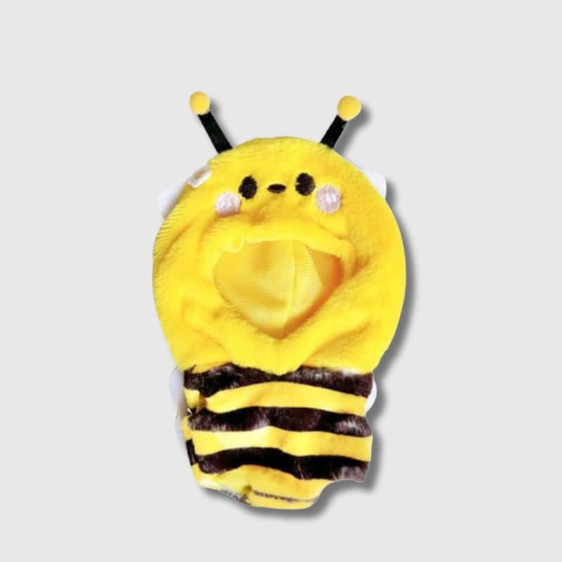 Déguisement Labubu Abeille 17 cm, mini vêtement abeille pour labubu
