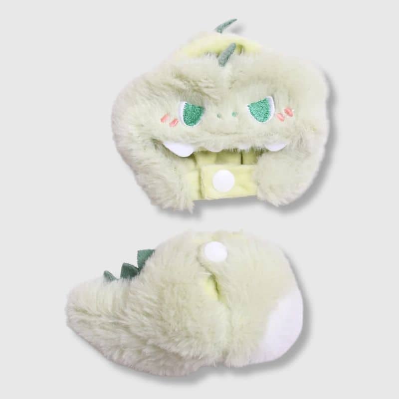 Déguisement Labubu Dinosaure Vert, déguisement vert style dinosaure