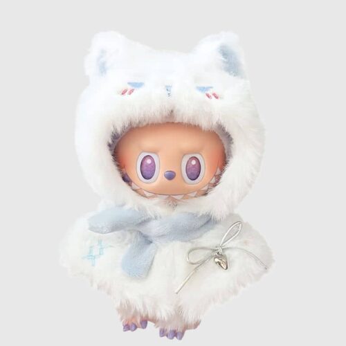 Déguisement Labubu Yéti Blanc, Yeti blanc mini taille