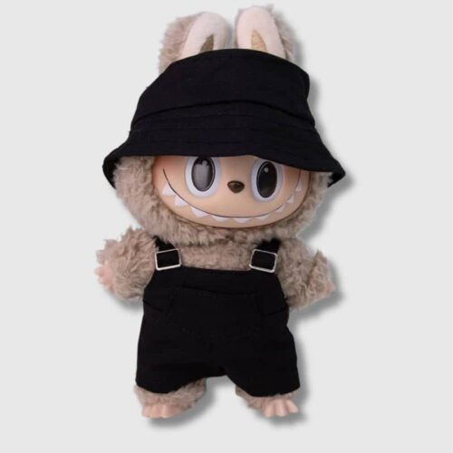 Ensemble Labubu Salopette Noire mini salopette