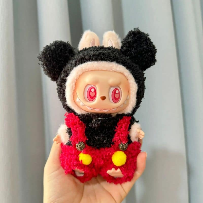 Déguisement Labubu Style Mickey 17 cm 6 5