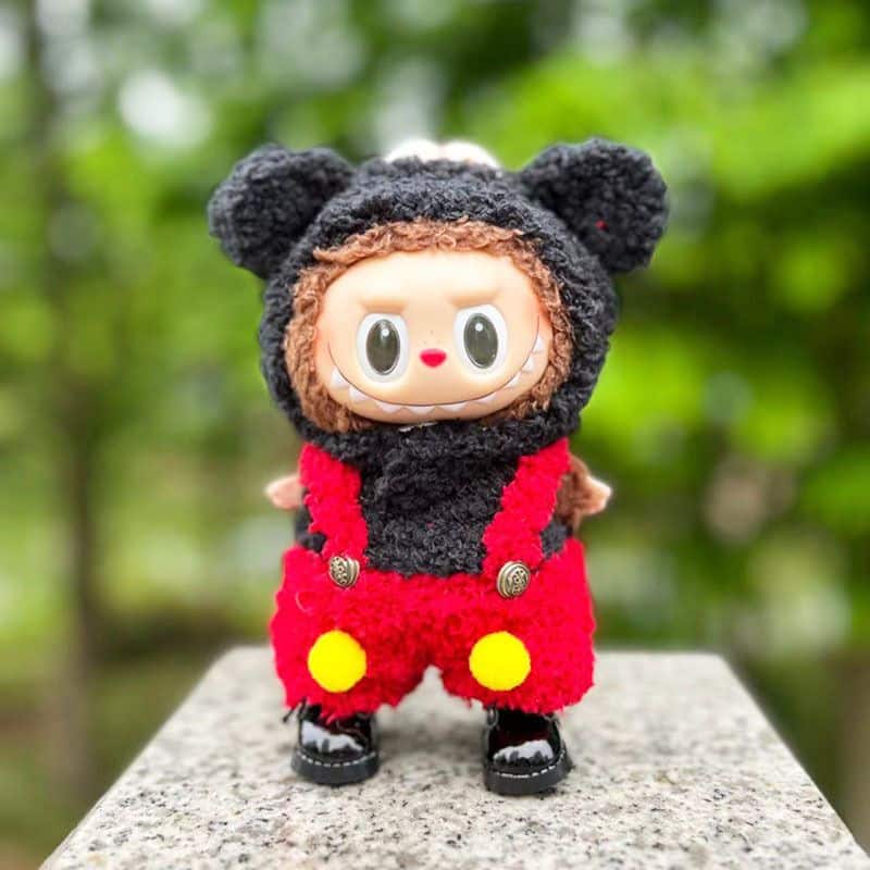 Déguisement Labubu Style Mickey 17 cm 3 6