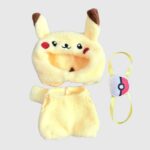 Déguisement Pokemon Pikachu pour Labubu, Déguisement pour Labubu Pokémon Jaune