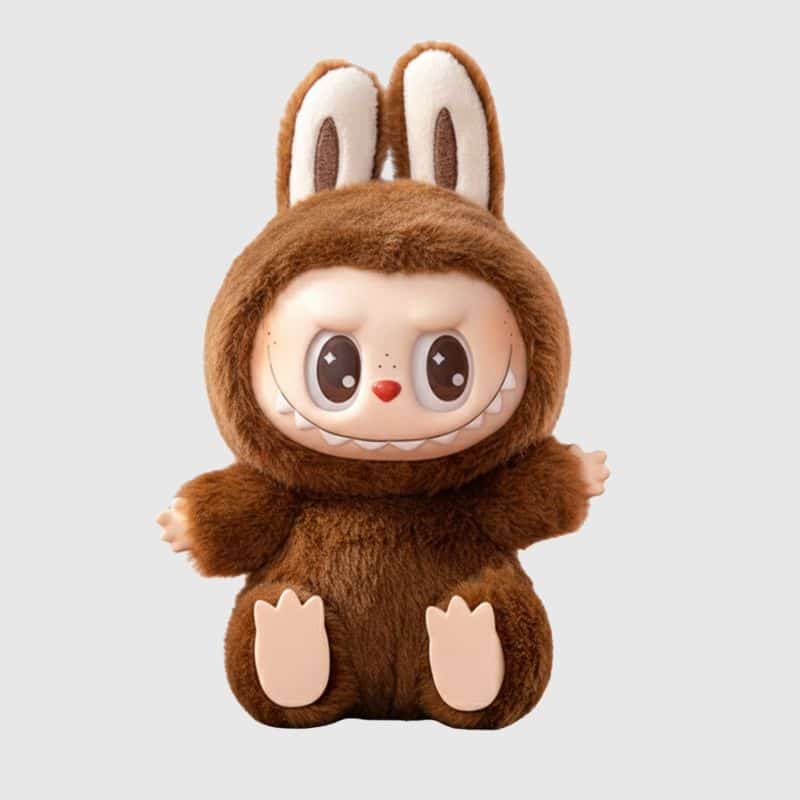 Peluche Labubu Marron Édition Limitée, Peluche Labubu Marron Edition Limitée