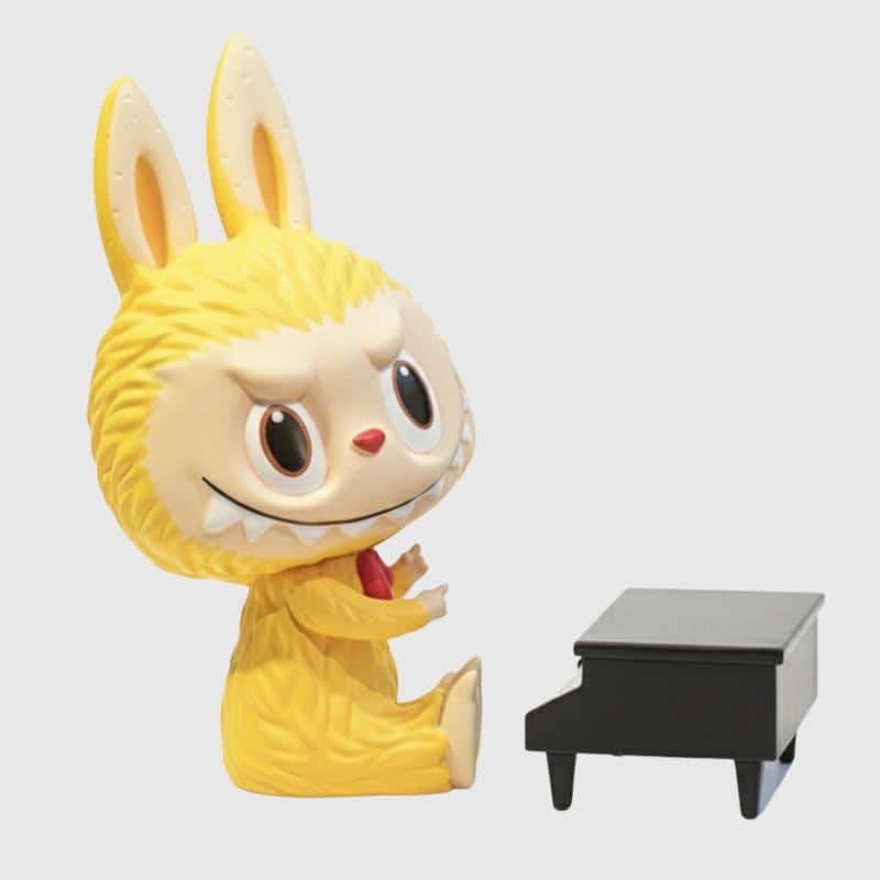 Figurine Labubu Musicien Au Piano Édition Limitée 8 cm