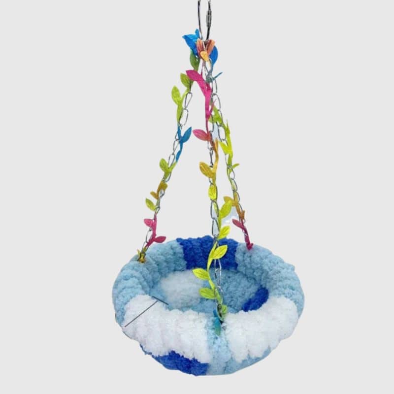 Balançoire Hamac Suspendue Pour Poupée Labubu, lit suspendu bleu