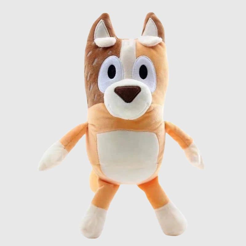 Peluche Chilli Heeler Très Douce, Peluche Chili dans Bluey