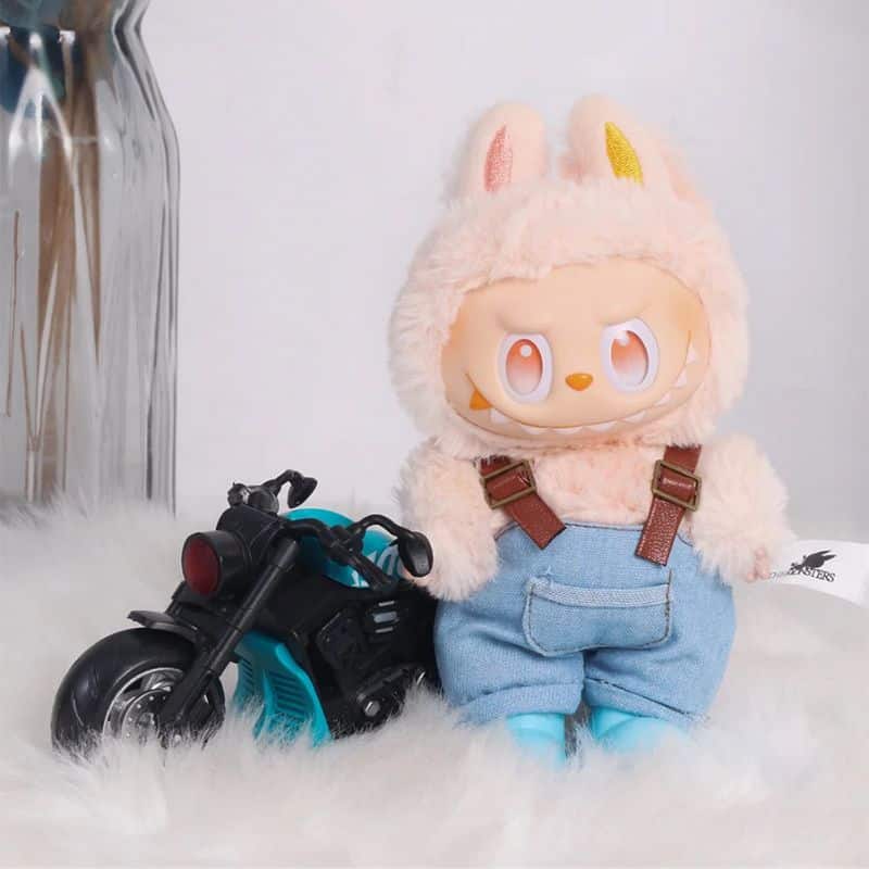 Moto Miniature de Collection pour Labubu 5 10