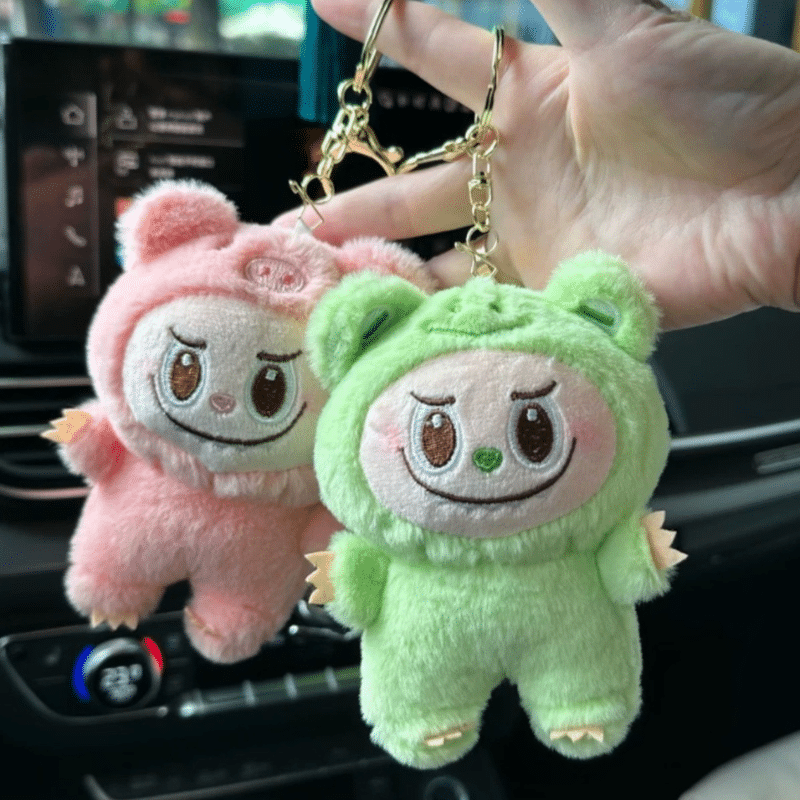 Porte clés Labubu en Peluche Douce