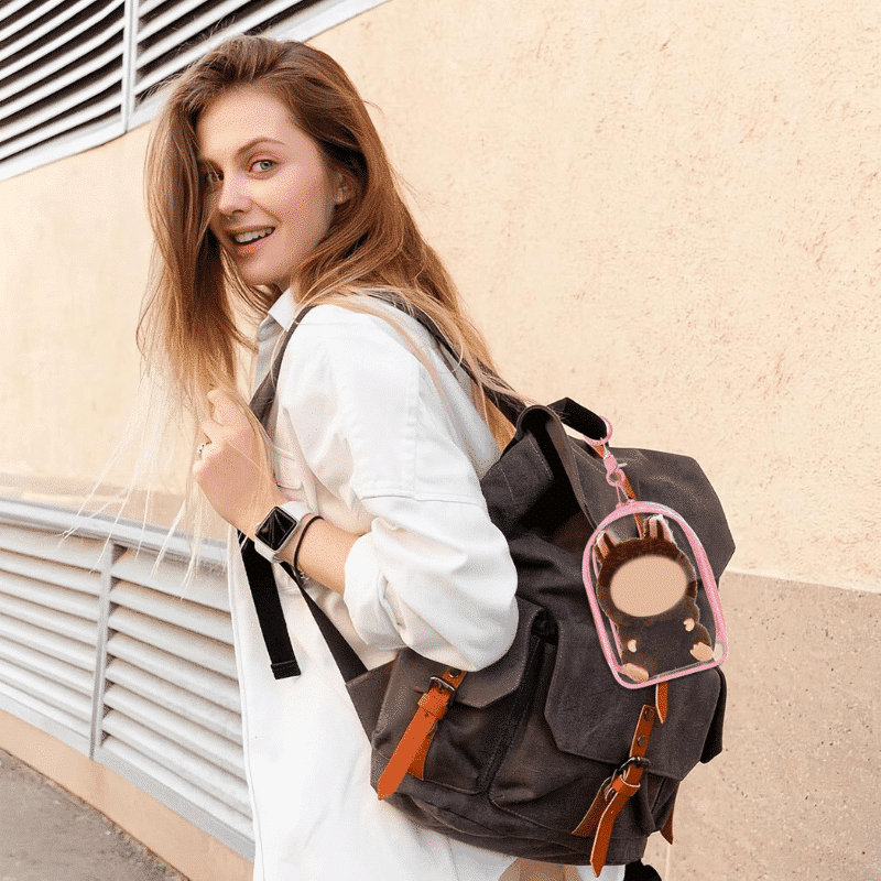 Coque de Protection Transparente pour Labubu