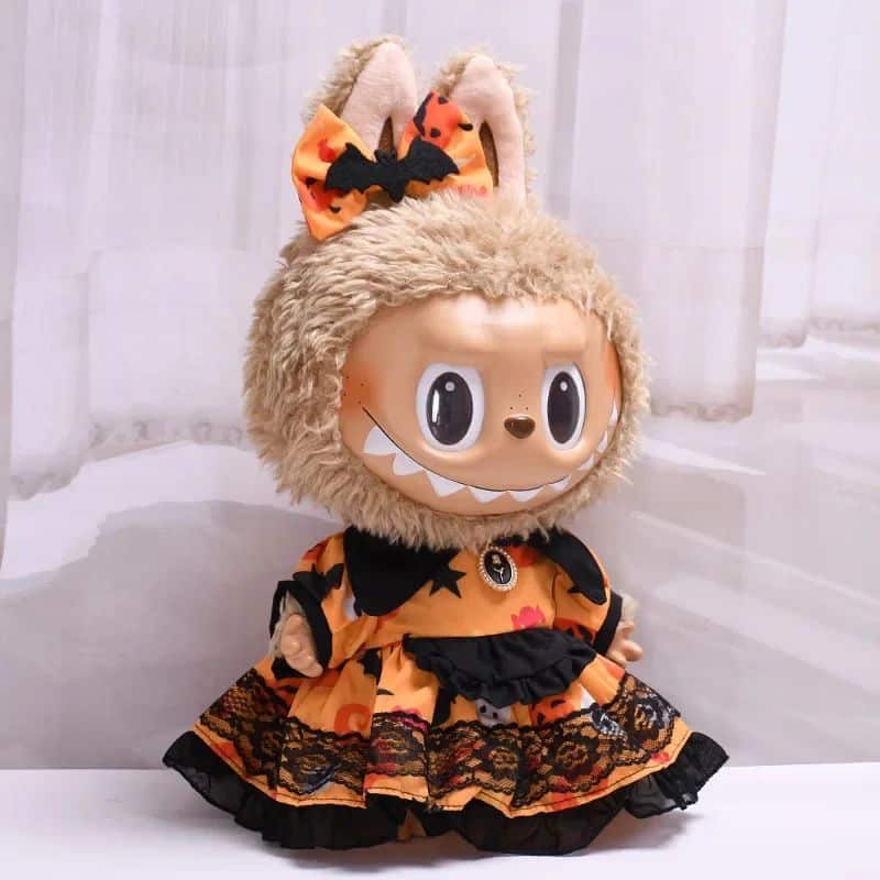 Robe Thème Halloween Élégante Pour Labubu
