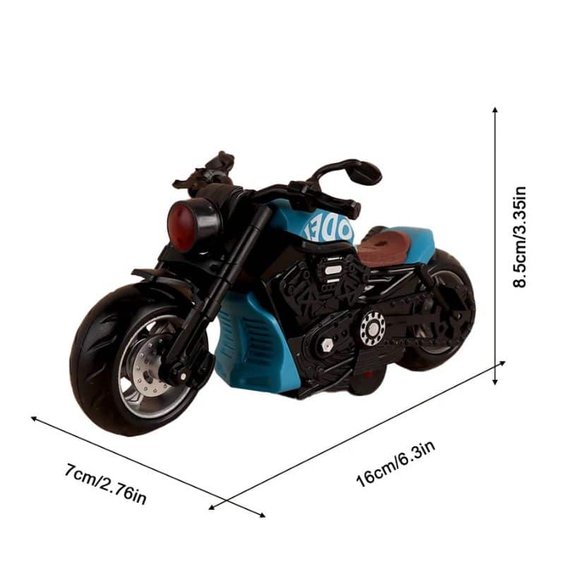 Moto Miniature de Collection pour Labubu 3 7