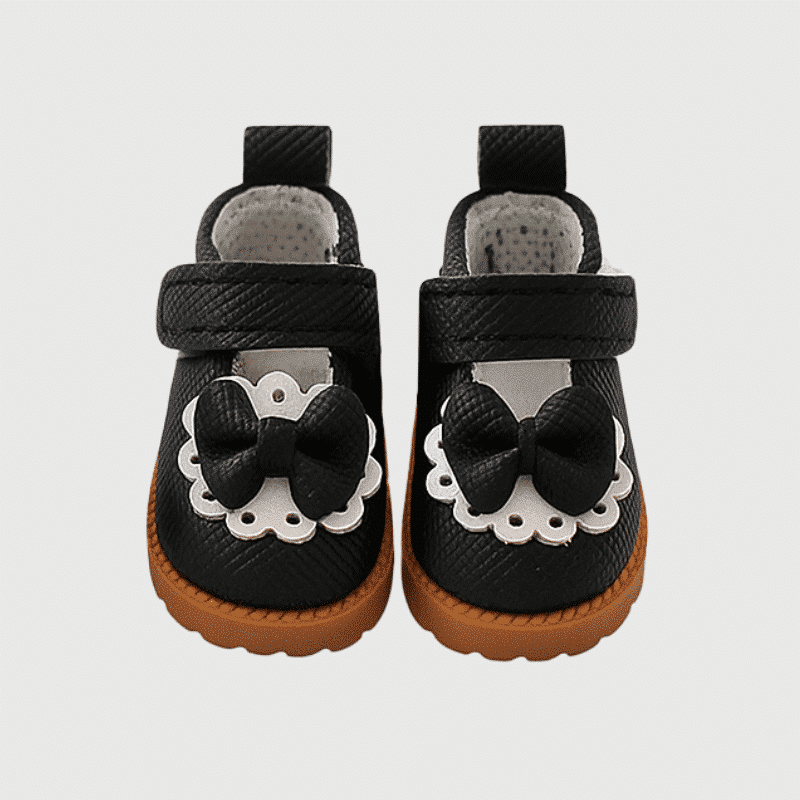 Chaussures Labubu Confortables Style Classique, Mini Chaussures Labubu 17 cm Noires