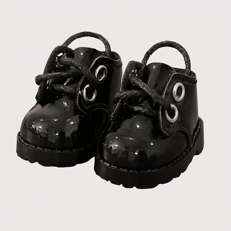 Chaussures Labubu Basket Classique, Mini Chaussures Labubu 17 cm Noir