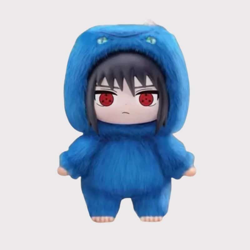 Peluche Naruto Sasuke Déguisé En Aoda 14 cm, Peluche Naruto Sasuke