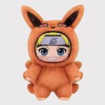 Peluche Naruto Déguisé En Kurama 14 cm , Peluche Naruto Mignon