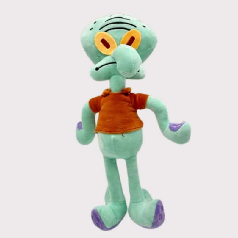 Peluche Carlo Tentacule Mignon 33 cm, Peluche Carlo Vert