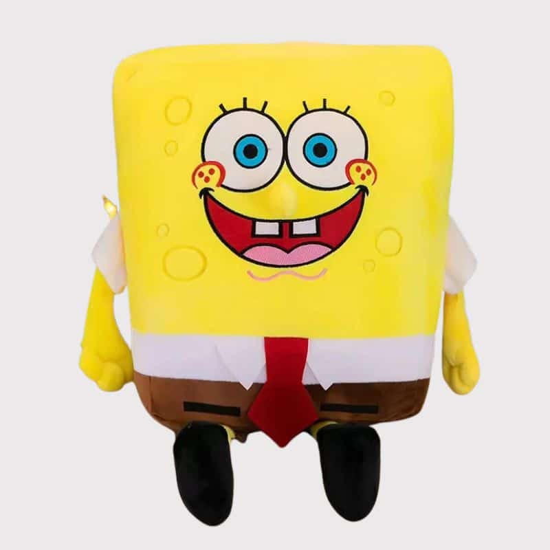 Peluche Bob l’éponge Joyeuse, Peluche Bob l'Eponge Jaune
