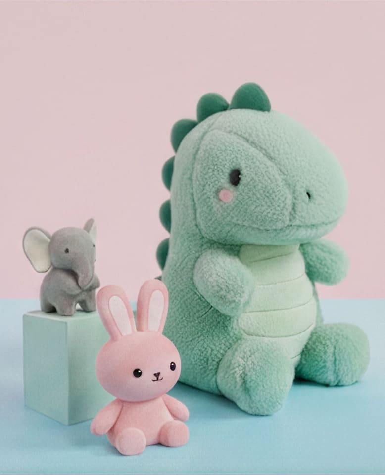 Des Doudous et Peluches offrant douceur et réconfort